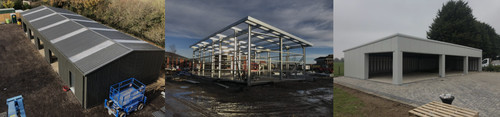 Steel buildings shed - steel,