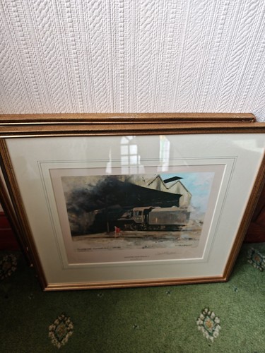 Pair david shepherd signed - david,