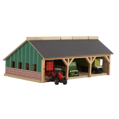 Kids globe large wooden - large, farm