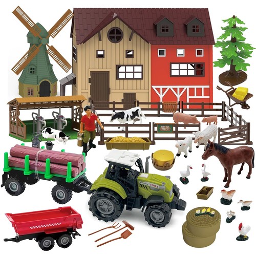136pcs farm animals - 136pcs, toys