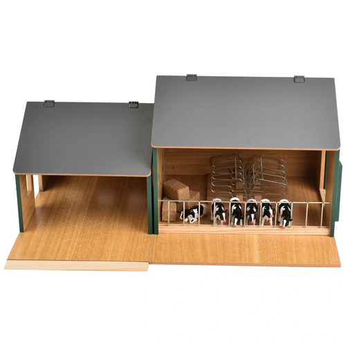 Wooden farm shed - playset, 1:32