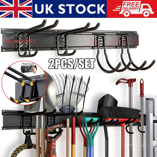 Garage garden tool holder - garage,