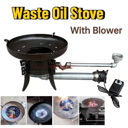 Waste oil stove - waste,