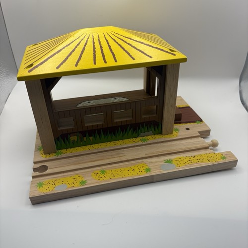 Wooden train track - wooden,