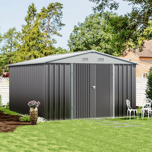 Metal garden shed apex - apex, roof