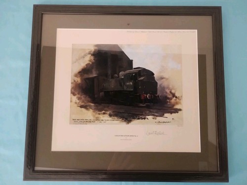 David shepherd framed signed - shepherd,
